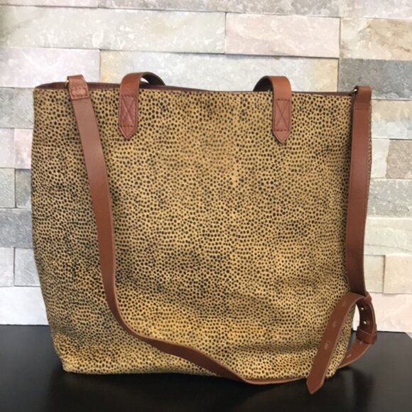 MADEWELL Genuine Calf Hair Med.Transport Tote(1) - Picture 7 of 11